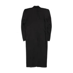 Cappotto Cut Away Boxy in Nero