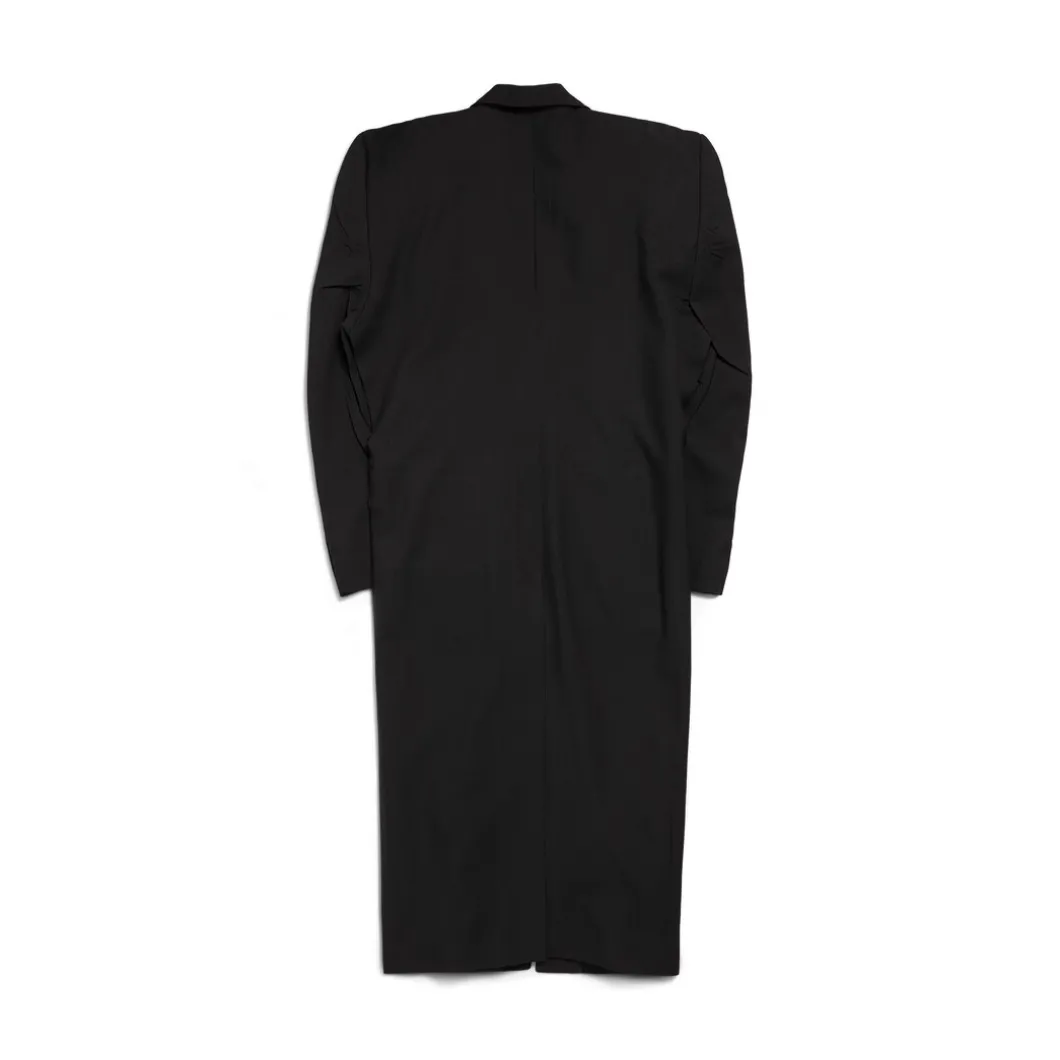 Cappotto Cut Away Boxy in Nero