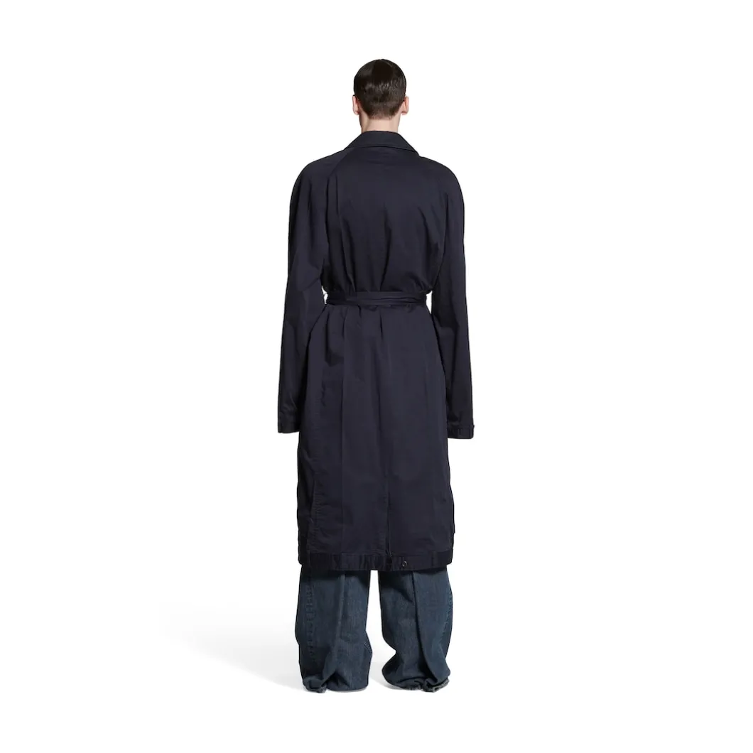 Cappotto Deconstructed in Blu Scuro