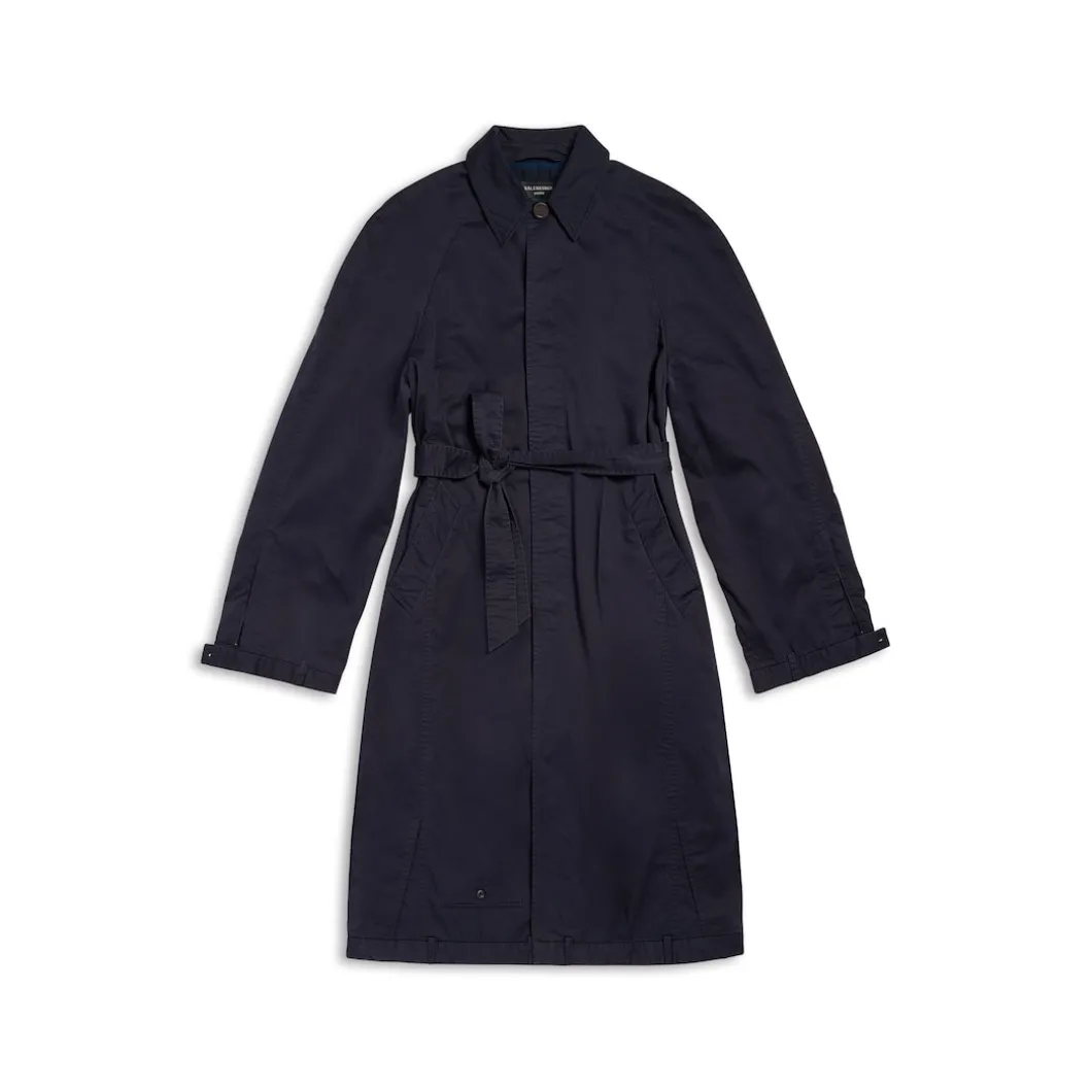 Cappotto Deconstructed in Blu Scuro