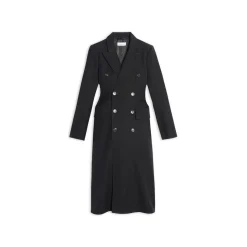 Cappotto Hourglass  da Donna in Nero