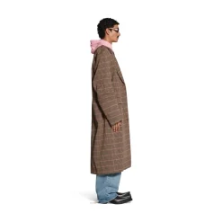 Cappotto In Maglia Tailored in Beige