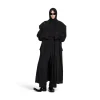 Cappotto Maxi da Uomo in Nero