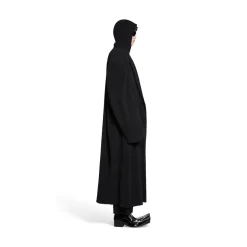Cappotto Maxi da Uomo in Nero