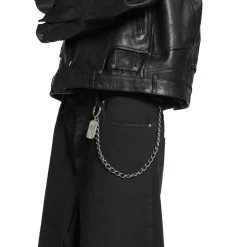Catena Per Pantaloni Tags  in Argento Anticato