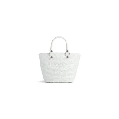 Cesta Le Cagole Piccola da Donna in Bianco