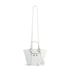 Cesta Le Cagole Piccola da Donna in Bianco