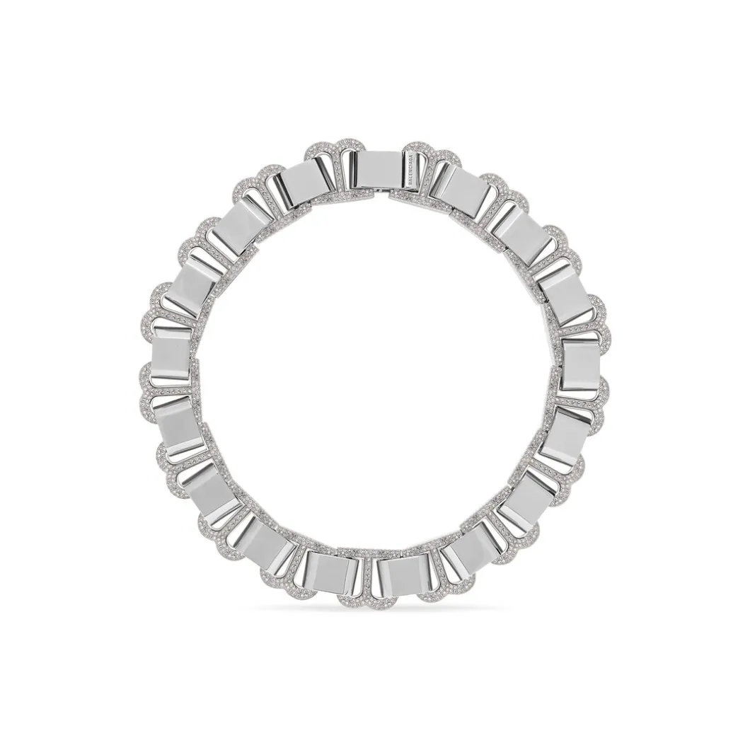 Choker Hourglass da Donna in Argento