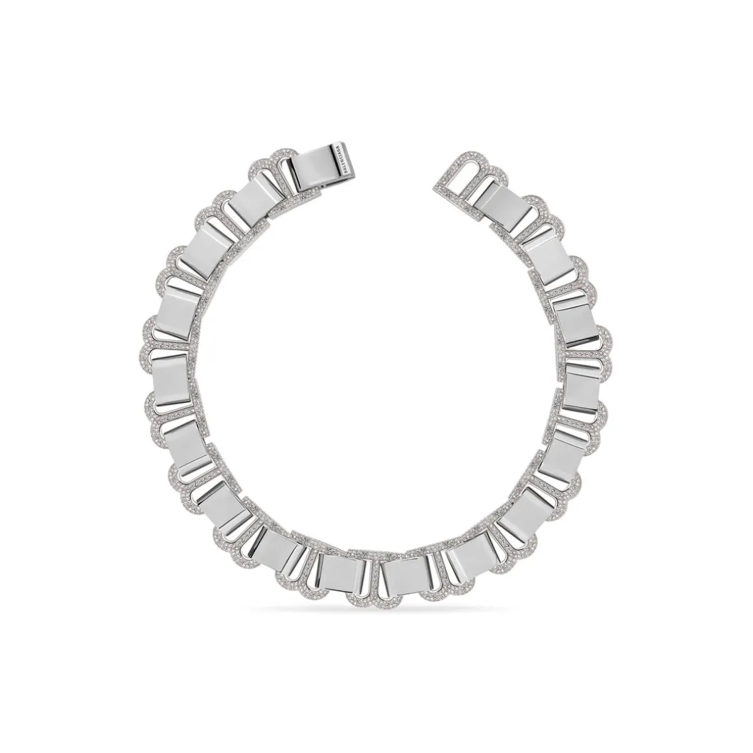 Choker Hourglass da Donna in Argento