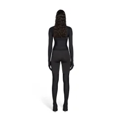 Ciclisti Athletic Balenciaga da Donna in Nero