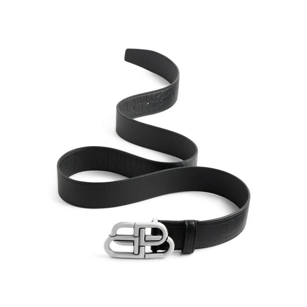 Cintura Alta Bb da Uomo in Nero