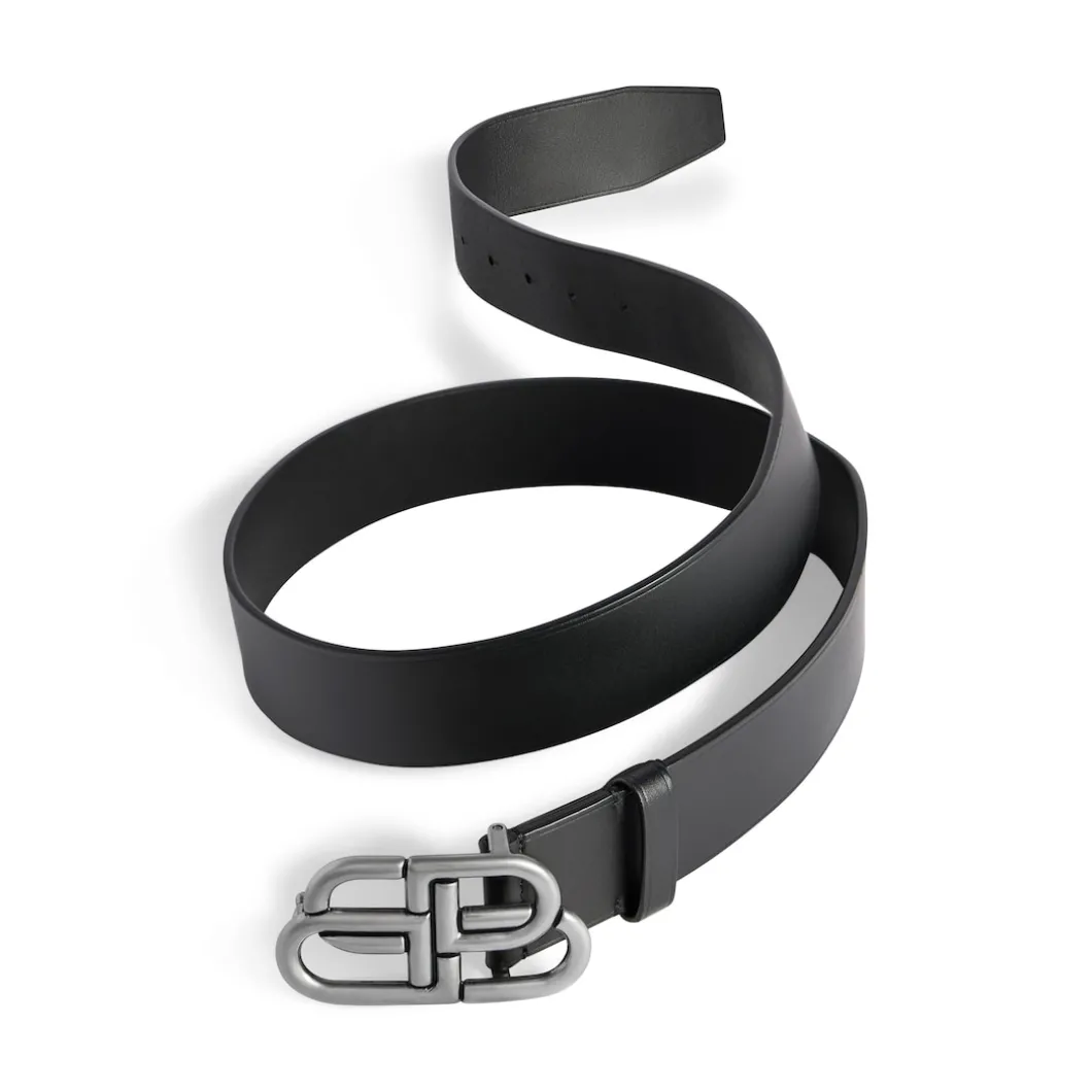 Cintura Bb Extra Large da Uomo in Nero