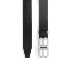 Cintura Bb Hourglass Large da Uomo in Nero