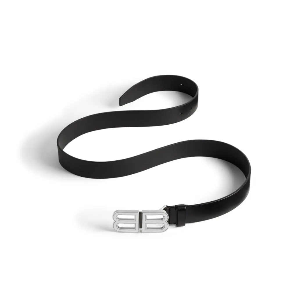 Cintura Bb Hourglass Large da Uomo in Nero