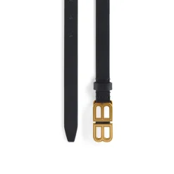 Cintura Bb Hourglass Sottile da Donna in Nero