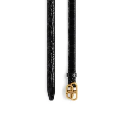 Cintura Bb Super Thin da Donna in Nero