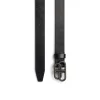 Cintura Bb Thin da Donna in Nero