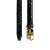 Cintura Bb Thin da Donna in Nero