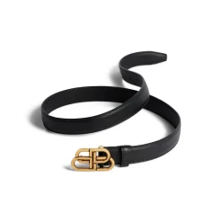Cintura Bb Thin da Donna in Nero