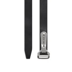 Cintura D Ring Apribottiglie  da Uomo in Nero
