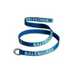 Cintura D Ring da Uomo in Blu Navy