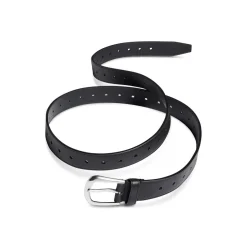 Cintura Half Moon da Uomo in Nero