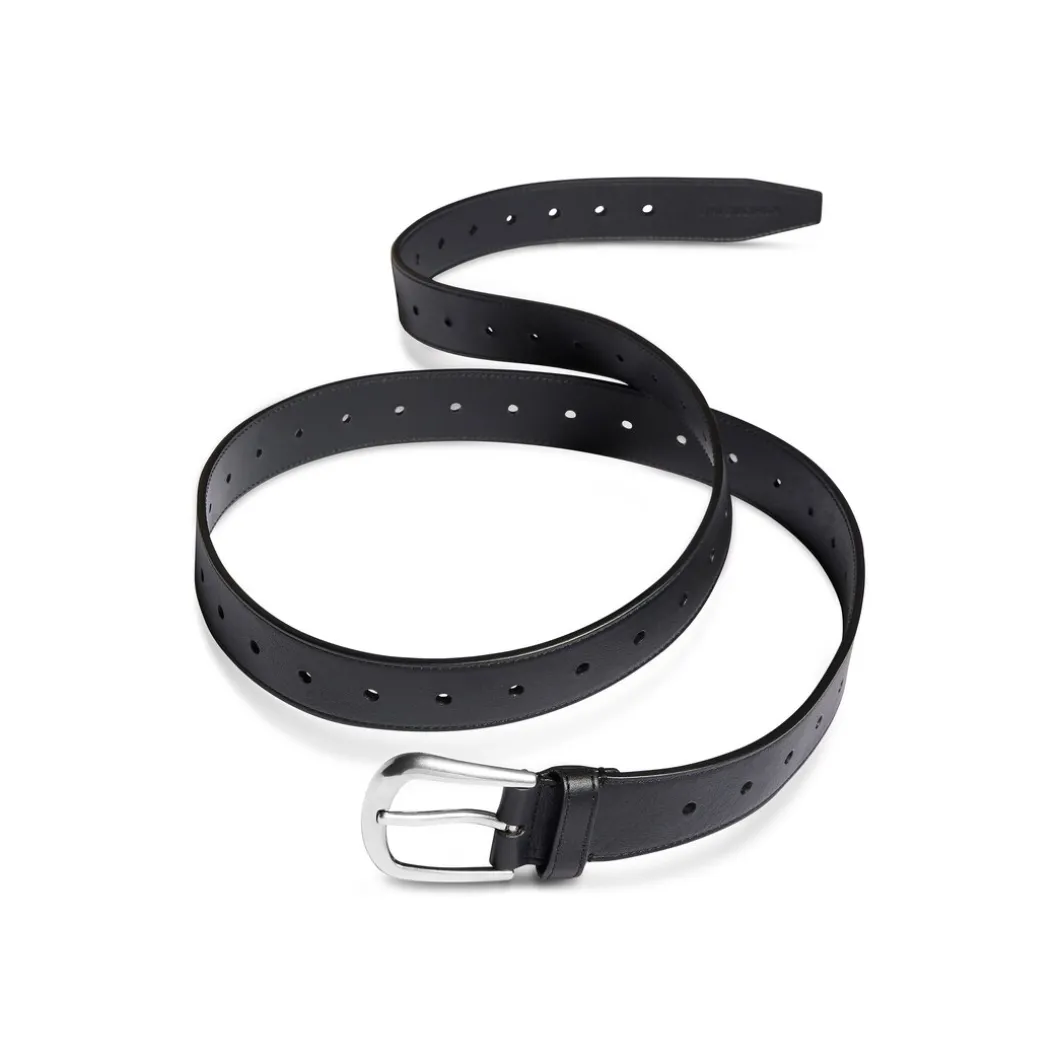 Cintura Half Moon da Uomo in Nero