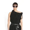 Cintura Le Cagole Con Charm  da Donna in Nero