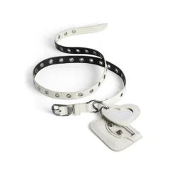 Cintura Le Cagole Con Charm  da Donna in Bianco Ottico