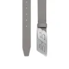 Cintura Moto Logo  da Uomo in Grigio Scuro