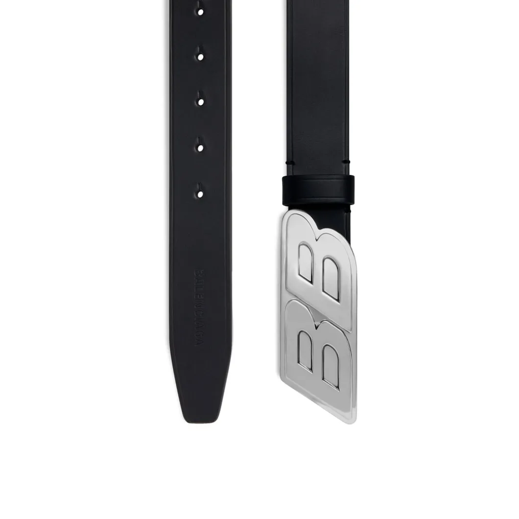Cintura Moto Logo da Uomo in Nero