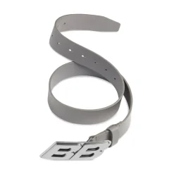 Cintura Moto Logo  da Uomo in Grigio Scuro