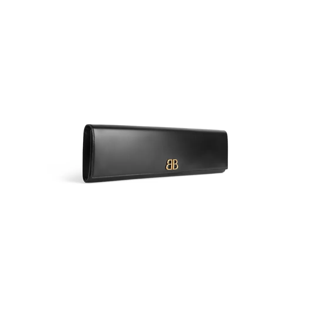 Clutch Maxi da Donna in Nero