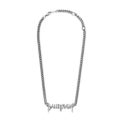 Collana Typo Metal  in Argento