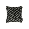 Cuscino Allover Logo  in Nero