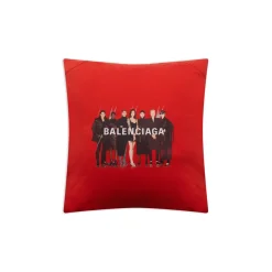 Cuscino In Jersey  in Rosso
