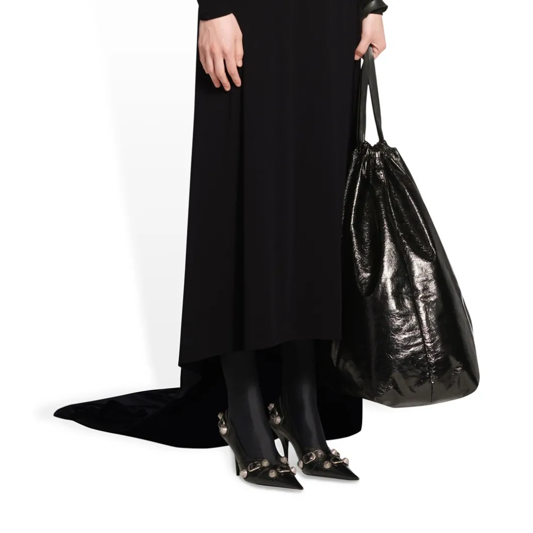 Décolleté Cagole 90 Mm da Donna in Nero