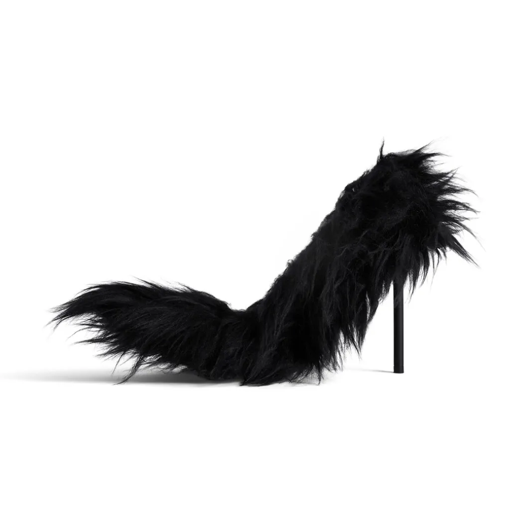 Décolleté Flex Fur 110 Mm da Donna in Nero