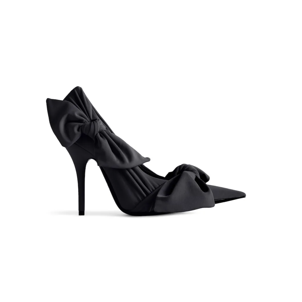 Décolleté Knife Knot 110 Mm da Donna in Nero