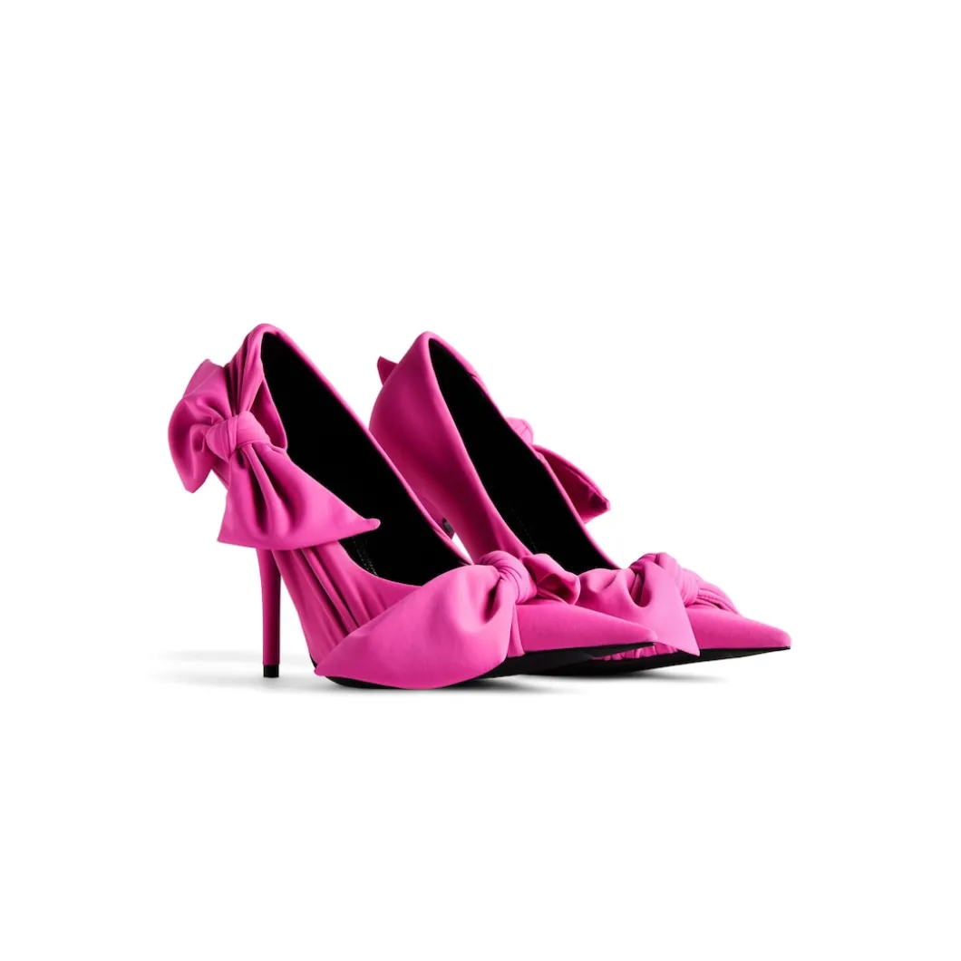 Décolleté Knife Knot 110 Mm da Donna in Rosa Acceso