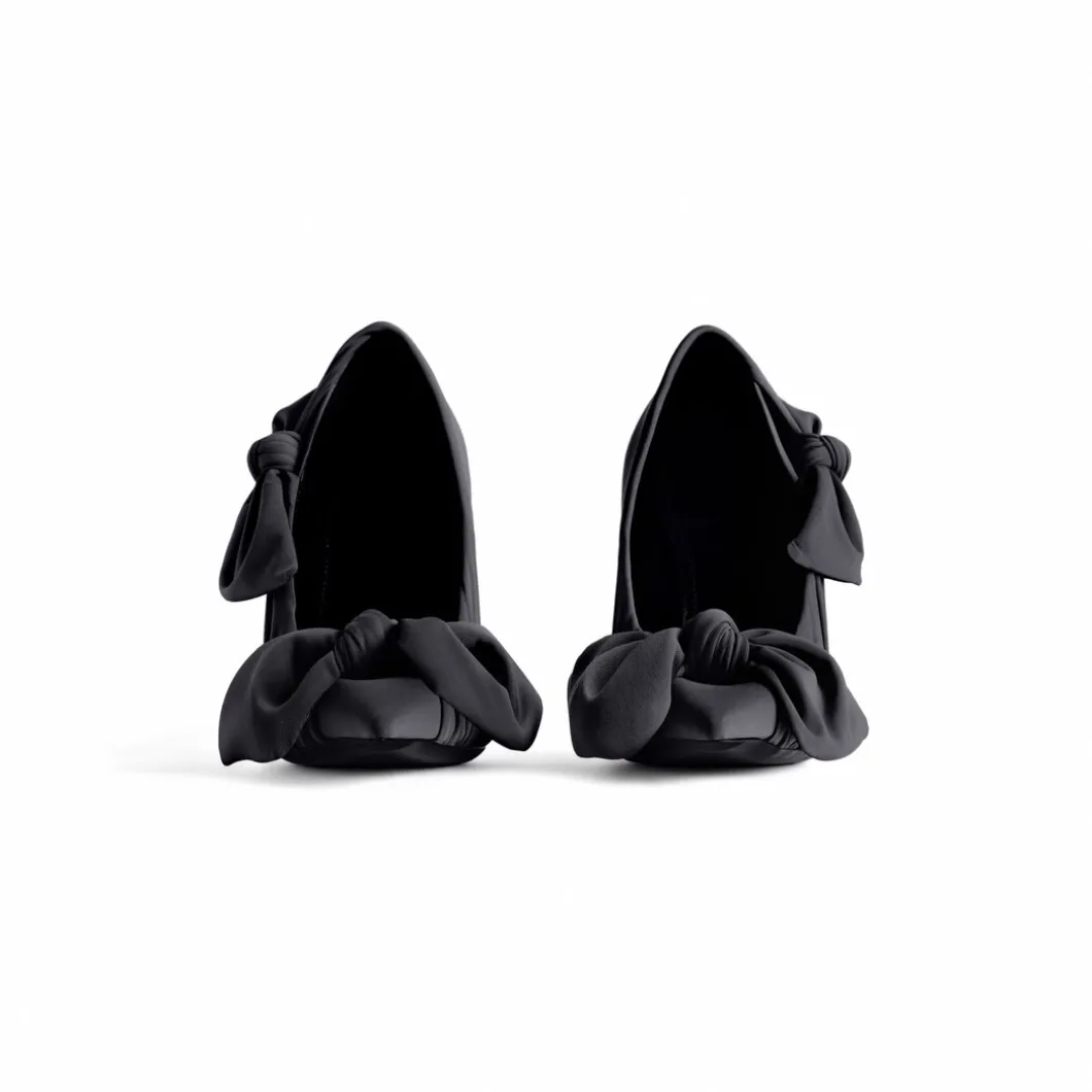 Décolleté Knife Knot 110 Mm da Donna in Nero