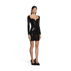 D&eacute;collet&eacute; Marie-antoinette 110 Mm da Donna in Nero