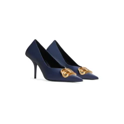D&eacute;collet&eacute; Square Knife Bb 80 Mm  da Donna in Blu Navy