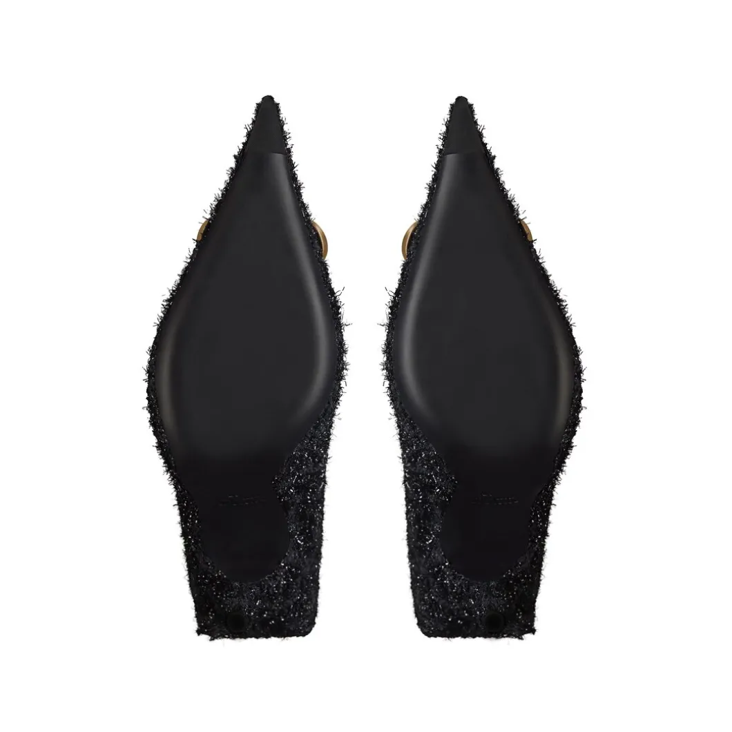 Décolleté Square Knife Bb 110 Mm da Donna in Nero