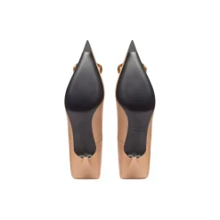 Décolleté Square Knife Bb 80 Mm da Donna in Beige