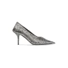 D&eacute;collet&eacute;s Square Knife 80 Mm  da Donna in Argento