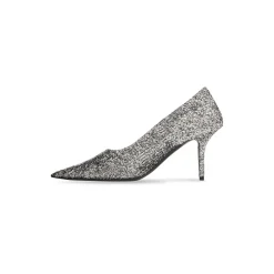 Décolletés Square Knife 80 Mm da Donna in Argento