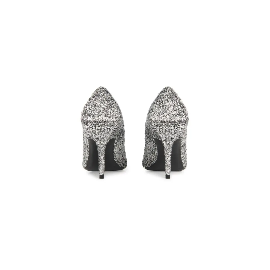 Décolletés Square Knife 80 Mm da Donna in Argento