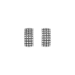 Ear Cuff Glam da Donna in Argento Anticato