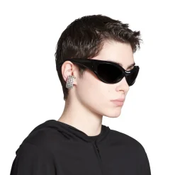 Ear Cuff Glam da Donna in Argento Anticato